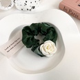 fashion simple white rose hair rope  flower head rope hair accessoriespicture14
